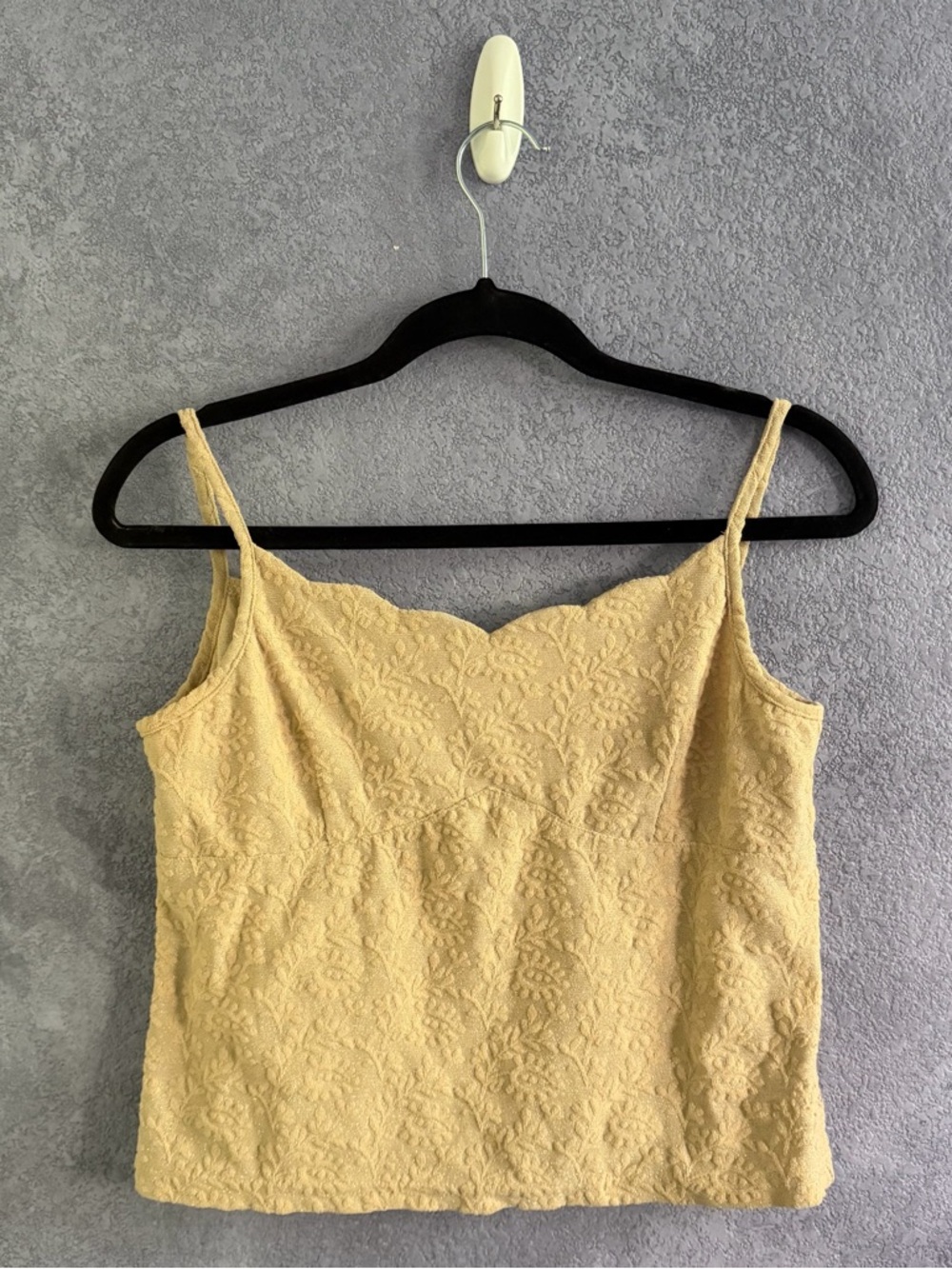 Vintage Wanko Cami Top (Used — Good) • Size: 36 (Fits S)